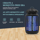 HECO ARMOR BUG ZAPPER OUTDOOR MOSQUITO ZAPPER ELECTRIC SK186 - BLACK - Like New