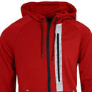 GALAXY BY HARVIC MODERN FIT FULL ZIP TECH FLEECE HOODIE, JOGGER 2P, MEN M, OLIVE - Like New
