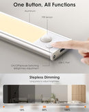 VERREN UNDER CABINET LIGHTING UPGRADED 3200MAH RECHARGEABLE LED WHITE 2PACK - Like New