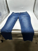 DEMOCRACY WOMENS 22 IN. AB-TECH PULL-ON JEANS 6 BLUE - SIZE: WOMEN 22 - DARKNAVY - Like New