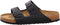 BIRKENSTOCK ARIZONA SOFT FOOTBED BIRKO-FLOR BLACK - SIZE: MEN 9 WOMEN 11 - BLACK - Brand New