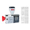 OFFICE DEPOT DIAL-N-STAMP DATER 032526 603-447 - GRAY/RED - Brand New