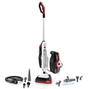 HOOVER STEAM COMPLETE PET STEAM MOP, 10-IN-1 REMOVABLE HANDHELD STEAMER - BLACK - Like New