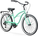 sixthreezero Around The Block Women's Bike, 7 Speed , 26" Wheels - MINT GREEN - Like New