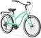 sixthreezero Around The Block Women's Bike, 7 Speed , 26" Wheels - MINT GREEN Like New