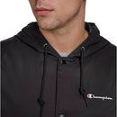 CHAMPION MEN'S RAIN COACH JACKET SIZE MEN L BLACK CH5RN196 BLACK L - Brand New