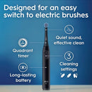 ORAL-B IO SIMPLE CLEAN RECHARGEABLE ELECTRIC POWERED TOOTHBRUSH - BLACK - Like New