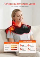 LAFCARE RED LIGHT THERAPY FOR NECK AND SHOULDERS 660NM&850NM INFRARED LIGHT - Like New