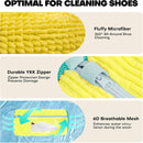 GENERIC SHOE WASHING MACHINE BAG LAUNDRY SHOE BAG - 2PC - YELLOW - Like New