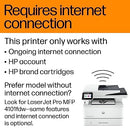HP LaserJet Pro MFP 4101fdwe Wireless Black & White Monochrome Printer 2Z619E - Like New