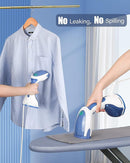 BEAUTURAL Steamer Clothes Portable Handheld Garment 722NA-0004 - BLUE Like New