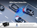 PELESEE P12 PRO 4K MIRROR DASH CAM W/ADAS AND BSD 5.8GHZ WIFI 20MB/S - BLACK - Like New