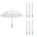 Anderson Umbrella Wedding Umbrella 48" Umbrella 7 Pack - White - Brand New