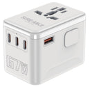 SUREANCE 67W UNIVERSAL TRAVEL ADAPTER WORLD TRAVEL PLUG ADAPTER SA-PQ67 - WHITE - Like New