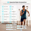 E-SHIDAI MULTI FUNCTIONAL INTELLIGENT DIGITAL BODY FAT SCALE - BLACK - Like New