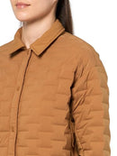 OL0547 MOUNTAIN HARDWEAR WOMEN STRETCHDOWN LIGHT SNAP COPPER CLAY SIZE S - Brand New
