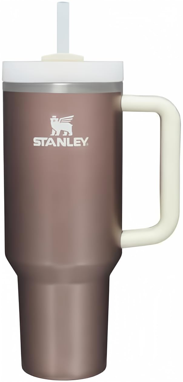 STANLEY QUENCHER H2.0 FLOWSTATE TUMBLER 40OZ - ROSE QUARTZ GLOW - Like New
