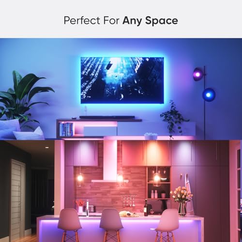 NANOLEAF ESSENTIALS MATTER BLUETOOTH LIGHTBULB (2PK) & LIGHTSTRIP 80" SMARTER - Like New