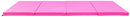 Signature Fitness Fitvids Folding Exercise Aerobics Mat 4'x10'x3" - Pink - Like New