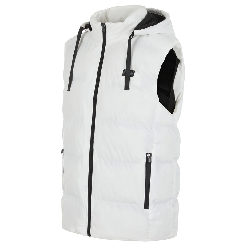 HELIOS PAFFUTO HEATED VEST – UNISEX - SIZE S - WHITE - Scratch & Dent