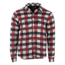 CANADA WEATHER GEAR MEN'S SHERPA LINED BUFFALO PLAID SHIRT JACKET - SIZE: L -RED - Brand New