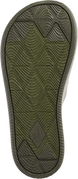 CHACO MEN'S CHILLOS SLIDE FOSSIL 9 - SIZE: MEN 9 - FOSSIL - Like New
