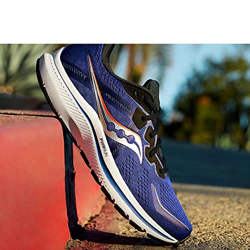 SAUCONY MENS OMNI 20 - SIZE: MEN 8.5 - SAPPHRE/VIZIRED - Like New