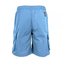 JUMP START MEN'S 9.5IN DRAWSTRING PULL-ON CARGO SHORTS - SIZE: MEN XL - BLUE - Brand New