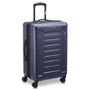 JEEP HARDSIDE EXPANDABLE LUGGAGE SPINNER 24" CHECKED-MEDIUM PEACOAT NAVY - Like New
