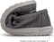 110354000 Hey Dude Wally Sox Charcoal Men's Shoe New