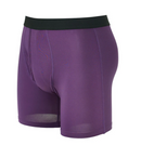 WARRIORS & SCHOLARS 6" INSEAM WARRIORFIT BOXER BRIEF - SIZE: MEN M - PURPLE - Like New