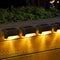 SOPLEX SOLPEX SOLAR DECK LIGHTS 12 PACK XQ-AY50801 - BROWN - Like New