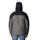 1960612 COLUMBIA MEN'S TUNNEL FALLS INTERCHANGE JACKET GREY/BLACK XL - Like New
