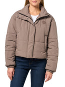 HUGO WOMEN'S FAREN PADDED JACKET 50545657223S BROWN SIZE S - Brand New