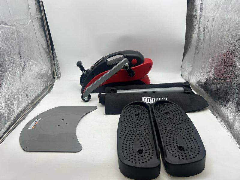 FITQUEST ELLIPTICAL PEDAL PRO UNDER DESK FNMS01 - RED Like New