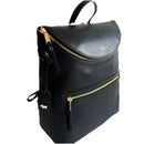 RADLEY BACKPACK BLACK LEATHER MEDIUM FLAPOVER BAG - CROWN HILL - BLACK - Brand New