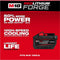 MILWAUKEE M18 REDLITHIUM LI-ION BATTERY 12 AH FORGE HD12.0 - BLACK/RED Like New