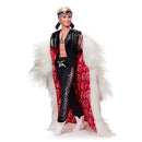 BARBIE THE MOVIE COLLECTIBLE KEN DOLL WEARING BIG FAUX FUR COAT HRF31 - MULTI - Like New