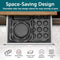 BAKKENMASTER BAKKEN 8-PIECE KITCHEN OVEN BAKING PANS - GRAY MARBLE - Like New