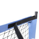 PRINCE FULL EASY TO TRANSPORT COURT PICKLEBALL NET + WHEELS - 22FT - BLUE - Like New