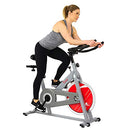 SUNNY HEALTH & FITNESS SF-B1001S CHAIN DRIVE INDOOR CYCLING TRAINER EXERCISE - Like New