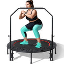 TUYOHW FOLDABLE MINI TRAMPOLINE LOAD 330LBS 40"/48" REBOUNDER TRAMPOLINE - Like New