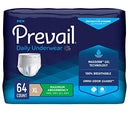 Prevail Daily Underwear Adult Underwear XL Heavy Absorbency Breathable 64 Ct - Brand New