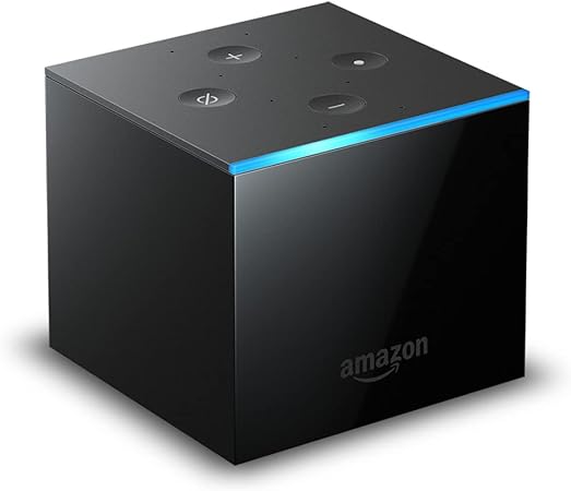 Amazon Fire TV Cube Hands-free streaming device A78V3N - Black - Like New