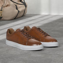 C32166 COLE HAAN MEN'S GRAND SERIES JENSEN SNEAKER BEIGE OR KHAKI SIZE 9.5 - Like New