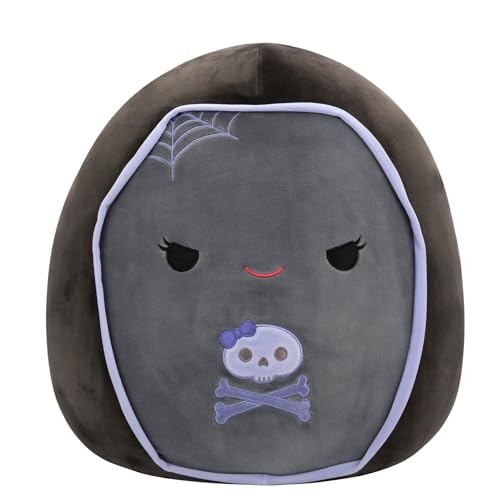 SQUISHMALLOWS ORIGINAL 16 JULIANNE GREY PURPLE COFFIN SQHW00969 - LARGE - Brand New