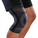 MCDAVID KNEE KNIT SLEEVE WITH BUTTRESS AND STAYS, SIZE S/M - - Scratch & Dent