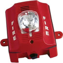 System Sensor P2RK 2-Wire Outdoor Horn Strobe Wall Mounted - Red Like New