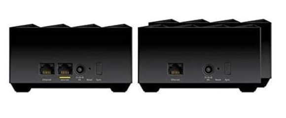 Netgear Nighthawk Whole Home Mesh WiFi 6 System 3 Pack BLACK - Scratch & Dent