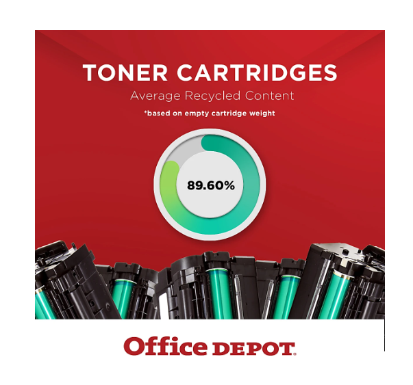 OFFICE DEPOT REMANUFACTURED BLACK TONER CARTRIDGE REPLACEMENT FOR HP 87A - BLACK - Brand New
